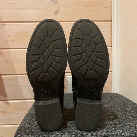 GREAT CONDITION - B.O.C. TALL BLACK LEATHER RIDING BOOTS - SIZE 6.5 - Picture 12 of 14